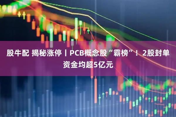 股牛配 揭秘涨停丨PCB概念股“霸榜”！2股封单资金均超5亿元